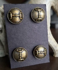 Snaffle Bit Magnetic Number pins, Horse Show number holders.  Hunt Seat, Snaffle