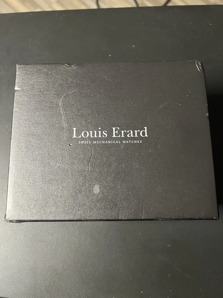 RARO Reloj Automático Multifunción Louis Erard Para Hombre 95211AA11.BDC52 1931 COMO ESTÁ Foto 3 de 4