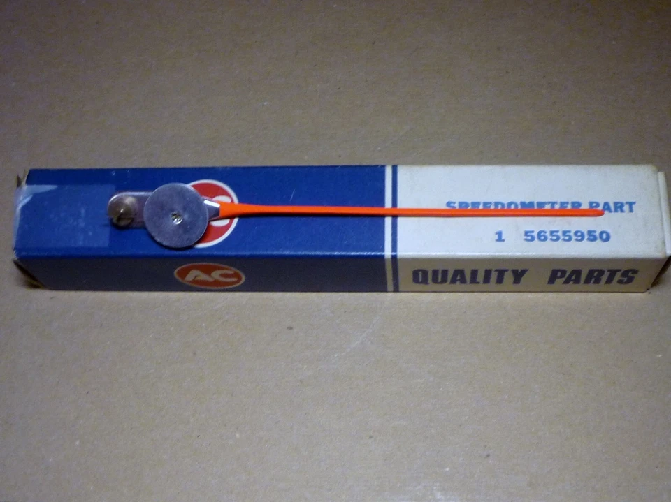 RARO NOS 1962 BUICK VELOCÍMETRO PUNTERO TAMAÑO COMPLETO MODELOS CON ALERTA DE VELOCIDAD AC5655950 Foto 2 de 4