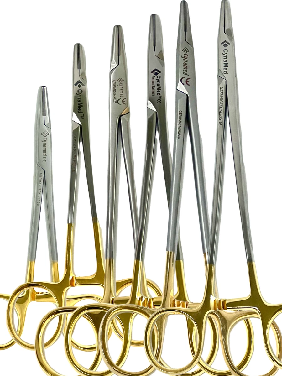 Mayo Hegar Needle Holder Mayo Hegar Suture Needle Holder 5 Forceps - Surgical & Veterinary Instrument Piercing Ball Screw Tool