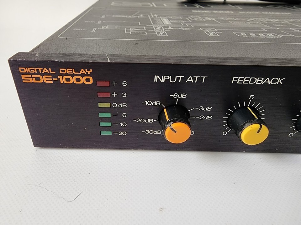 Roland SDE-1000 Digital Delay Rack Effects Processor | eBay