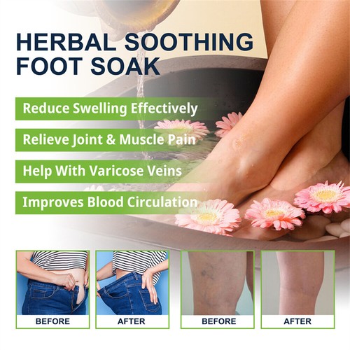 Natural Herbal Detox Shaping Cleansing Foot Soak Beads Body Slimming Detox - Picture 9 of 12
