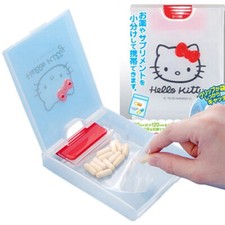 Hello Kitty Portable Pill Case Travel Trip Vitamin Storage Medicine Box Organize