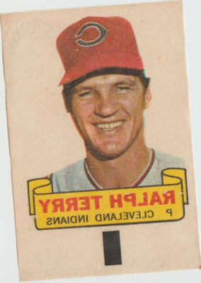 1966 Topps Rub Offs Set-Break ralph terry