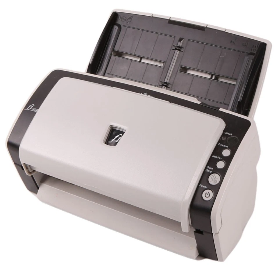 Fujitsu fi-6130 Duplex Scanner; w/ Power Supply, USB Cord, and Warranty - Image 3 of 4