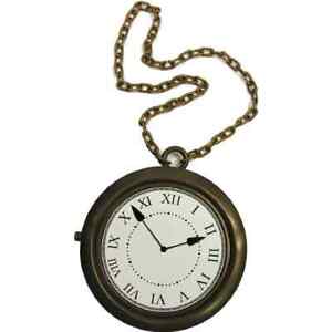 Rapper Clock Necklace Flavor Flav Public Enemy White Rabbit Costume Accessory Ebay