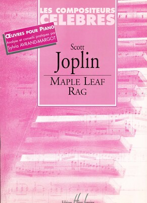 Maple Leaf Rag Scott Joplin mit Analyse und Beratung von S. Avrand-Margot