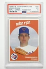 1989 Baseball Cards Magazine Nolan Ryan #45 PSA 5 EX Hand Cut