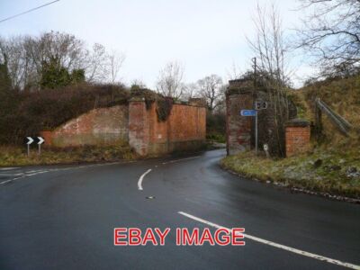 FOTO (3) ZERLEGTE EISENBAHNBRÜCKE ÜBER DIE B1110 NÖRDLICH VON NORTH ELMHAM NORFOL