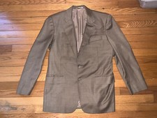 Loro Piana Custom Handmade Sartorial Blazer Sport Jacket Large Wool