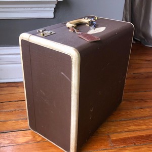 square suitcase