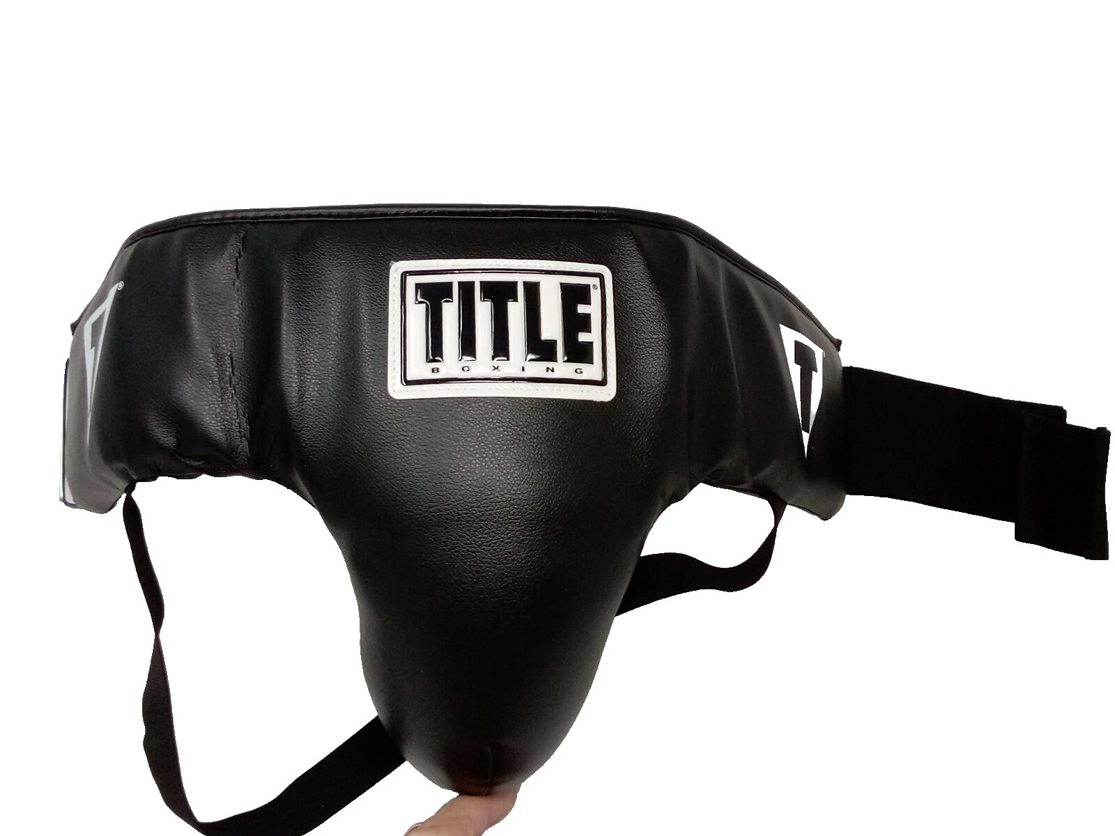 TITLE Boxing Negro Protectores de ingle de boxeo y artes marciales