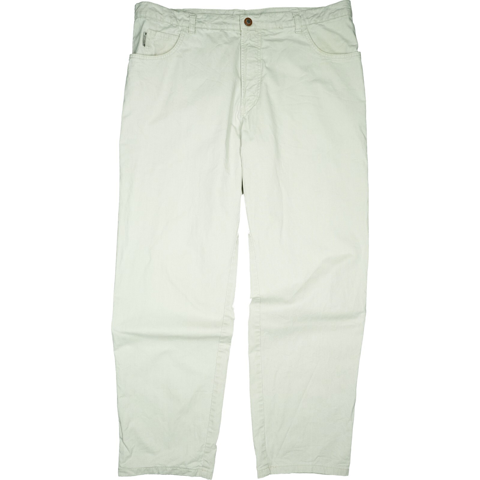 Pioneer 56 L30 summer jeans pants beige men's stretch chino plus size W40 XXL