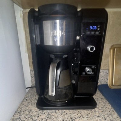 Ninja CP301 Hot & Cold Brewed Auto-iQ Coffee Maker Black Glass Carafe 50oz