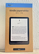 Amazon Kindle Paperwhite 12th Gen. WiFi 16GB eBook Reader - Black - NEW SEALED