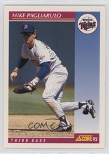 1992 Score Mike Pagliarulo #173 1a7x