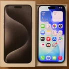 Apple iPhone 15 ProMax - 256GB - Black Titanium(Unlocked)Mint Battery Health 88%