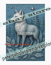 1000 piece jigsaw puzzle Wilderness Wolf Nature Style forest night