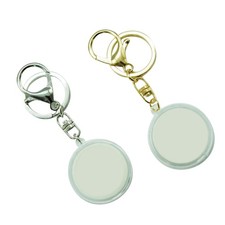 10Pcs Coins Holder Keychain For 30mm Round Coin Commemorative Coin Collection