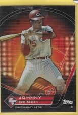 2011 Topps Prime 9 Johnny Bench Reds