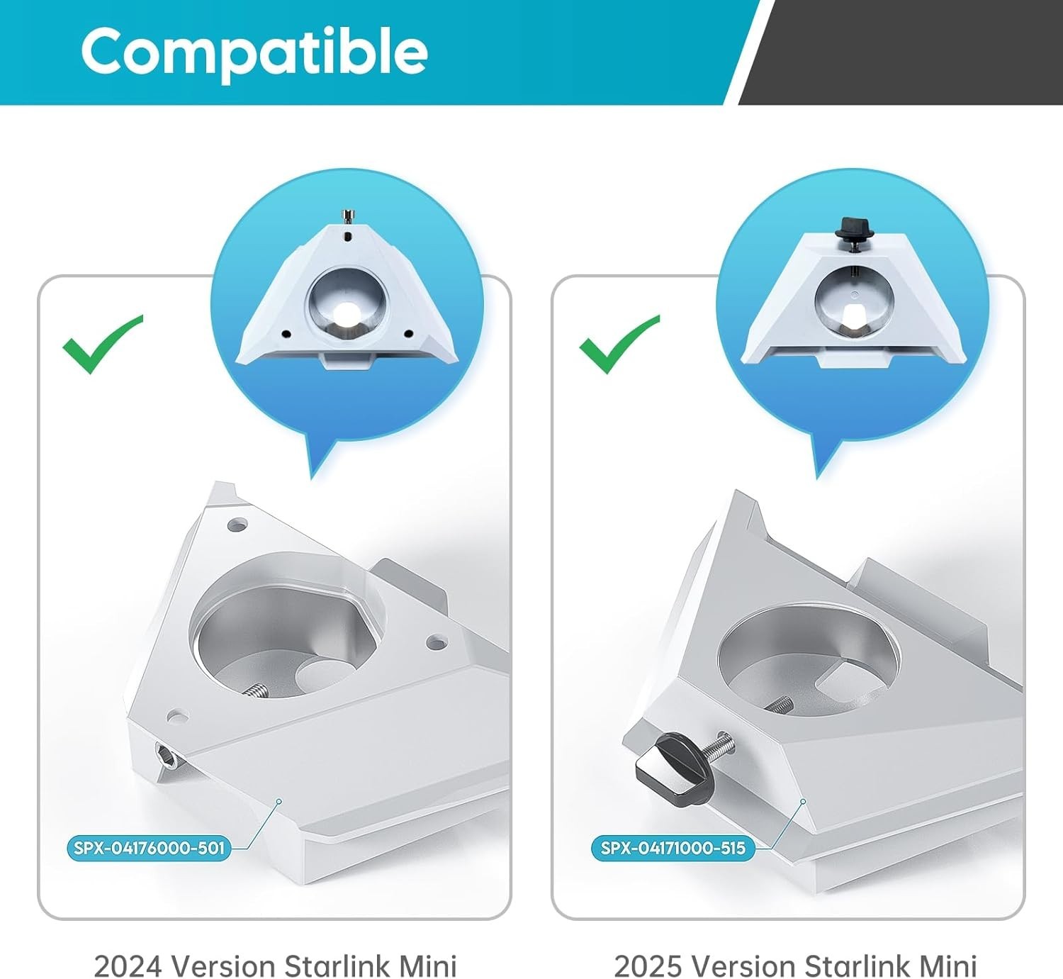 EDUP Starlink Mini Battery Pack, Outdoor Waterproof Rechargeable Battery Power S