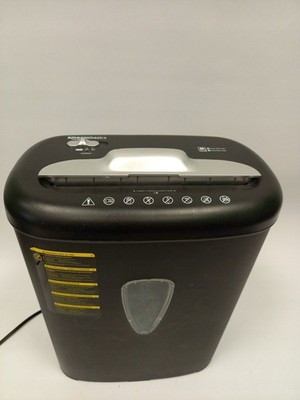 Amazon Basics Hochsicherheits-Kreuzschnitt-Aktenvernichter für 7-8 BlAU864XA