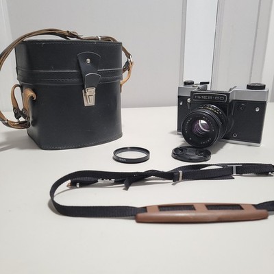 Kiev-60 Medium Format Cam Soviet  Volna-3 80mm f2.8 Lens NO VIEWFINDER 