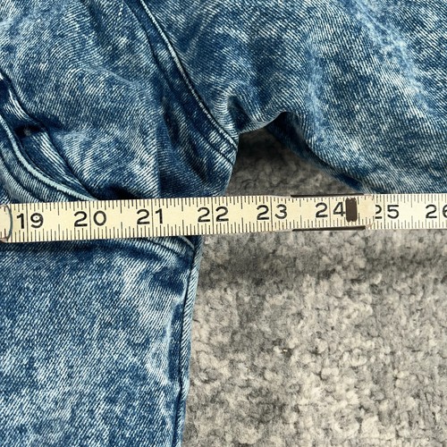 Vintage Shipton Denim Jacket Mens Large L  Acid Wash Sherpa Lined 80s 90s Bomber, Size 80, $69.98 - Photo 9