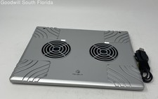 Targus Model PA248 U Silver USB-Powered Cooling Chill Pad Not Tested