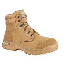 Carhartt 6" Rugged Flex Waterproof Soft Toe Work Boot: CMF 6056 Tan
