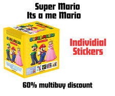 Super Mario It's-a Me Mario! Sticker Collection 2025  Panini  1 -M44 + LTD ED