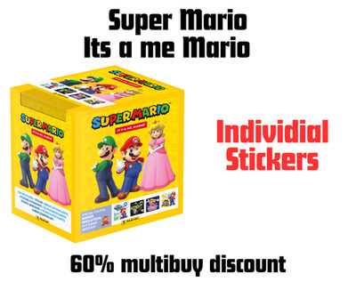 Super Mario It's-a Me Mario! Sticker Sammlung 2025 Panini 1 - M44 + LTD ED