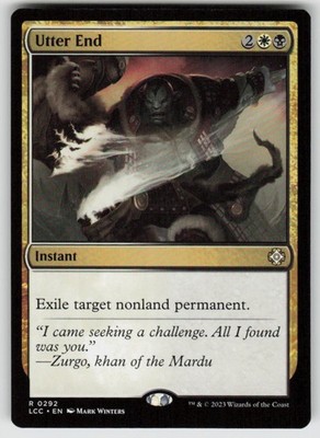 Utter End Rare Commander: The Lost Caverns of Ixalan 292 MTG Near Mint