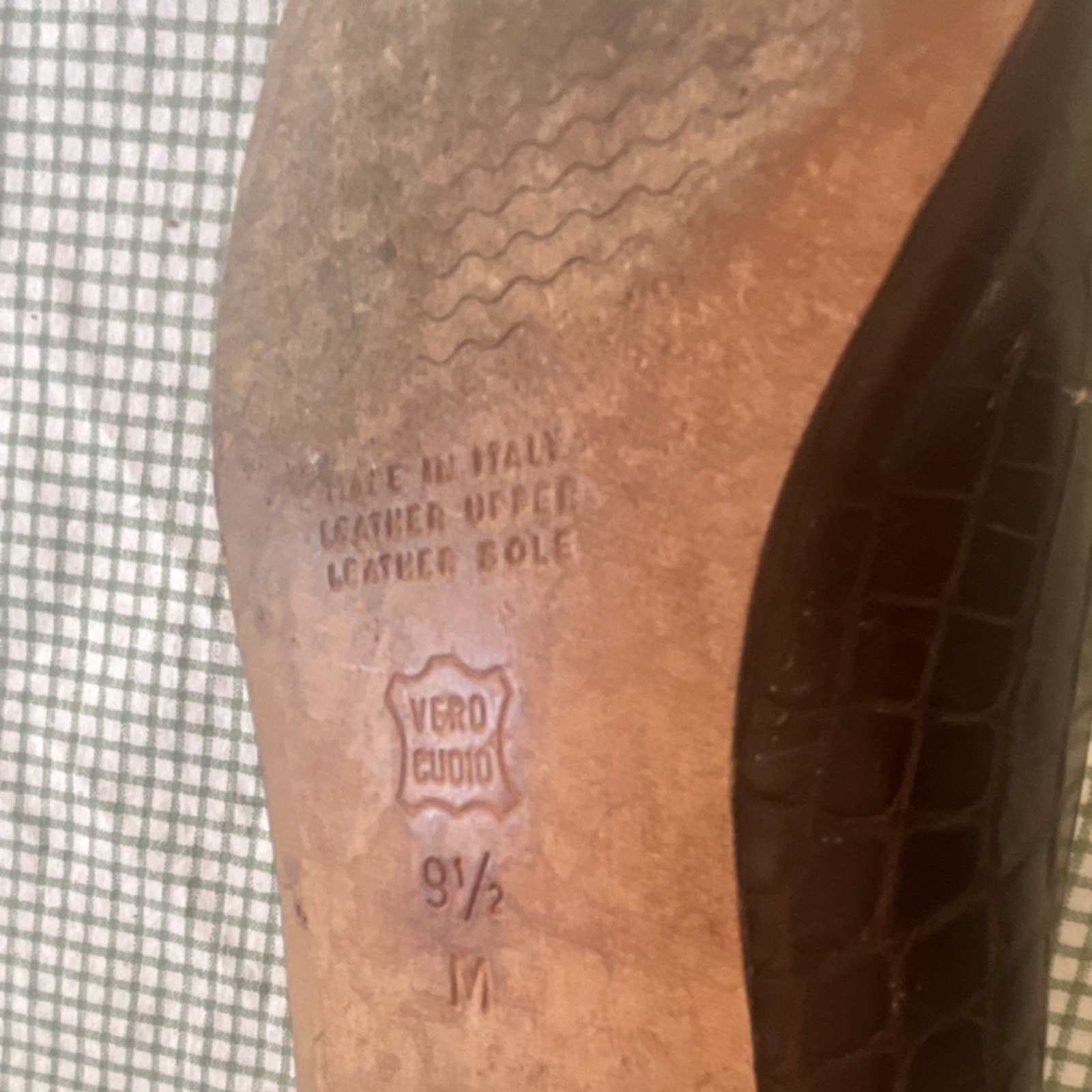 Talbots Brown Crocodile Pattern Leather Tassel Lo… - image 8