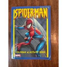 Spider-Man Coloring Activity Book 2002 Marvel Paradise Press Kids Fun
