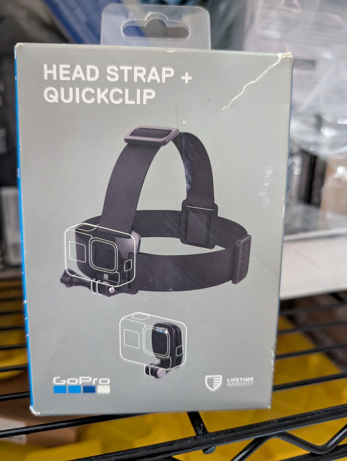 GoPro Quick Clip Head Strap - Black (ACHOM-001)