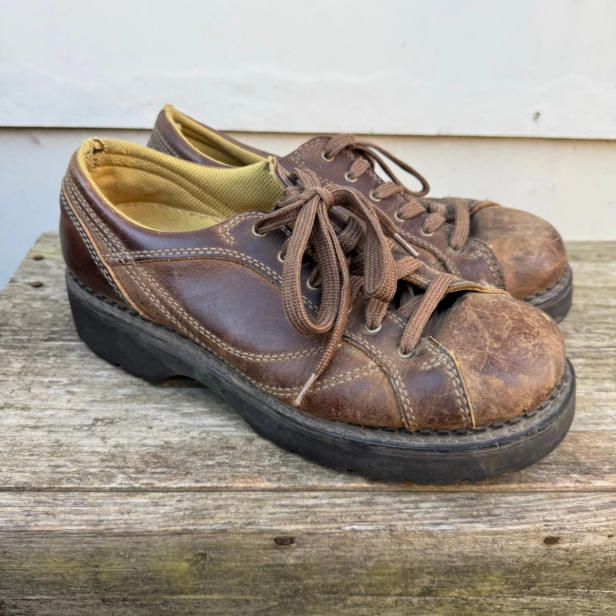 vintage american eagle oxfords These vintage American Eagle chunky platform Oxfords... | Depop main image 2