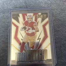 2023 Panini Select - Turbocharged Christian McCaffrey #TUR-CMC