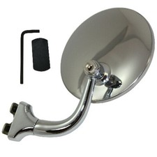 Rat Rod 4 Stainless Steel Universal Peep Mirror Left Or Right Door Edge Chrome Rat Rod 4 Stainless Steel Universal Peep Mirror Left Or Right Door Edge Chrome