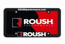 2x Roush Performance License Plate And Frame - Ford Mustang F-150 Racing 2x Roush Performance License Plate And Frame - Ford Mustang F-150 Racing