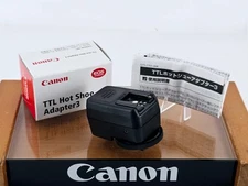 🌸 [MINT] Canon TTL Hot Shoe Adapter 3 for EOS Film SLR Cameras From Japan
