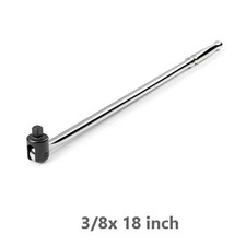 18 Breaker Bar 38 Drive Long Handle Flex Tool For Ratchet Wrench Socket Crv