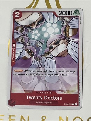 One Piece TCG Twenty Doctors