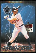 2000 Pacific Vanguard High Voltage Andruw Jones Atlanta Braves #4