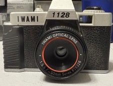 Vintage Iwami 1128 Series 35MM Camera untested camera only see pictures