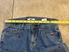 Tommy Hilfiger Y2K Embroidered Logo And H Monogram Slim Boyfriend Jeans Size OO — photo 5