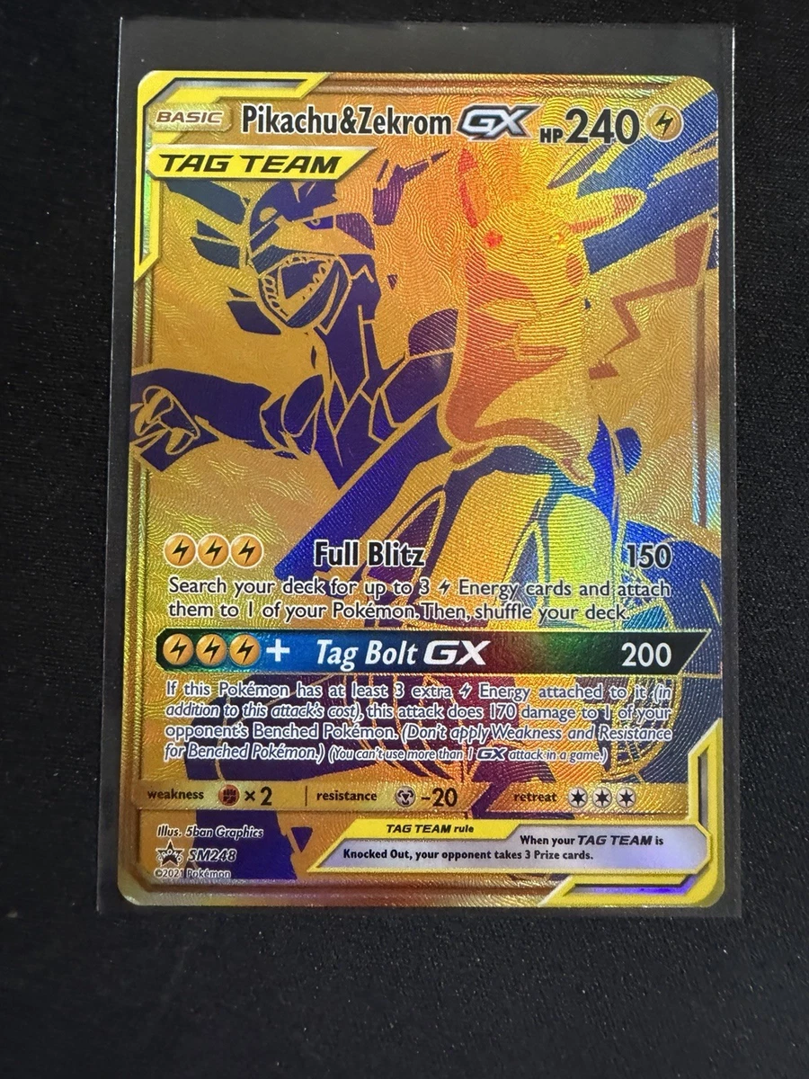 Pikachu & Zekrom GX SM248 Sm for sale | eBay