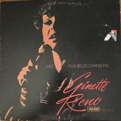 Ginette Reno Mes Plus Belles Chansons Vinyl LP Trans World-6506 1975