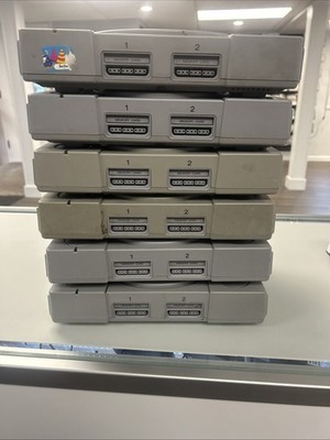 Sony PlayStation PS1 Console Lot Of  6 Systems Power On As-Is For Parts/Repair