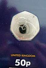2018-25 The Snowman 50p Brilliant Uncirculated RM Coins